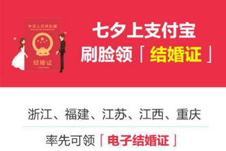 支付宝电子结婚证如何领 支付宝电子结婚证办理流程