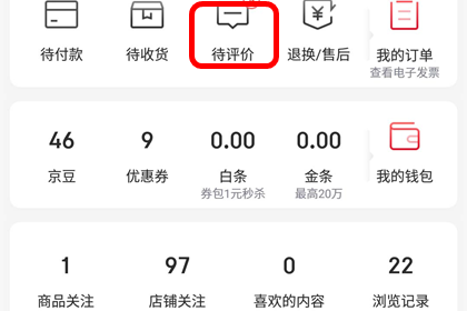 手机京东追评在哪里 京东订单追评操作教程