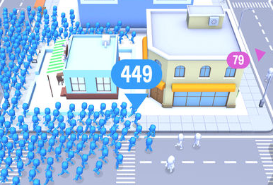 抖音一群人在跑的游戏叫什么 CrowdCity拥挤城市好不好玩