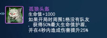 战歌竞技场抽轮选秀模式孤狼头盔怎么样 孤狼头盔详细解析