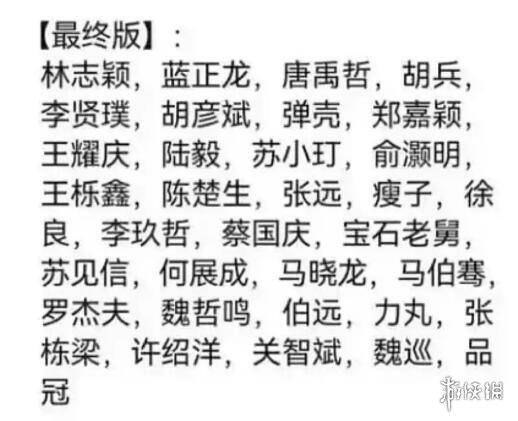 披荆斩棘的哥哥第三季人员名单 披荆斩棘的哥哥第三季嘉宾介绍