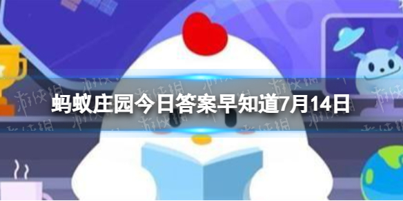 游泳时一直待在水里,还有可能出汗吗 蚂蚁庄园今日答案早知道7月14日