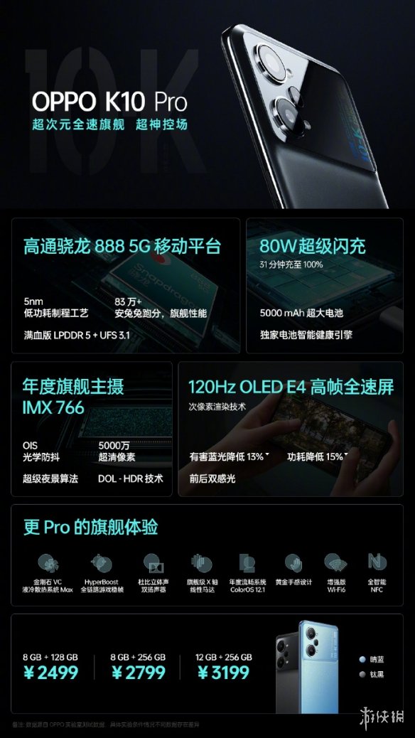 oppok10pro参数配置介绍 oppok10pro配置怎么样