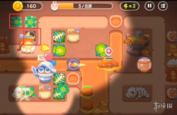 《保卫萝卜4》饿龙传说第37关攻略 饿龙传说第三十七关怎么过