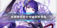 《原神手游》雷电将军突破材料汇总 雷电将军突破材料一览