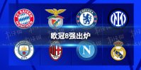欧冠8强出炉 2023欧冠八强全部诞生