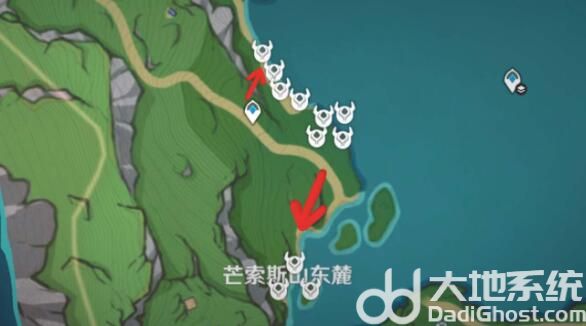 原神原海异种位置在哪?原神原海异种采集路线图一览