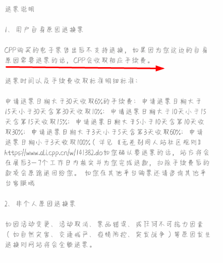 cp29门票可以退吗？cp29门票一个人能买几张？