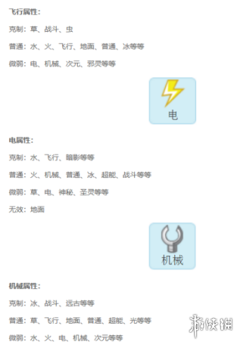 赛尔号最新属性克制表一览