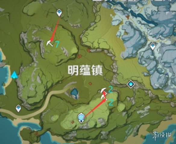 原神黑铁矿采集地点