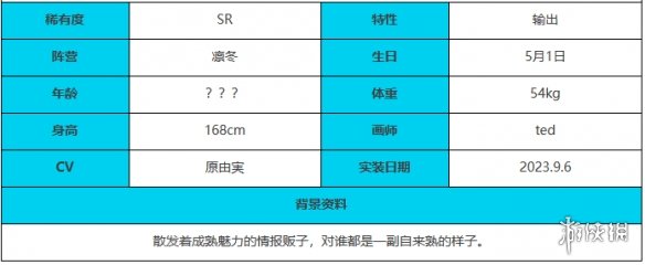 绯色回响雪娜角色介绍