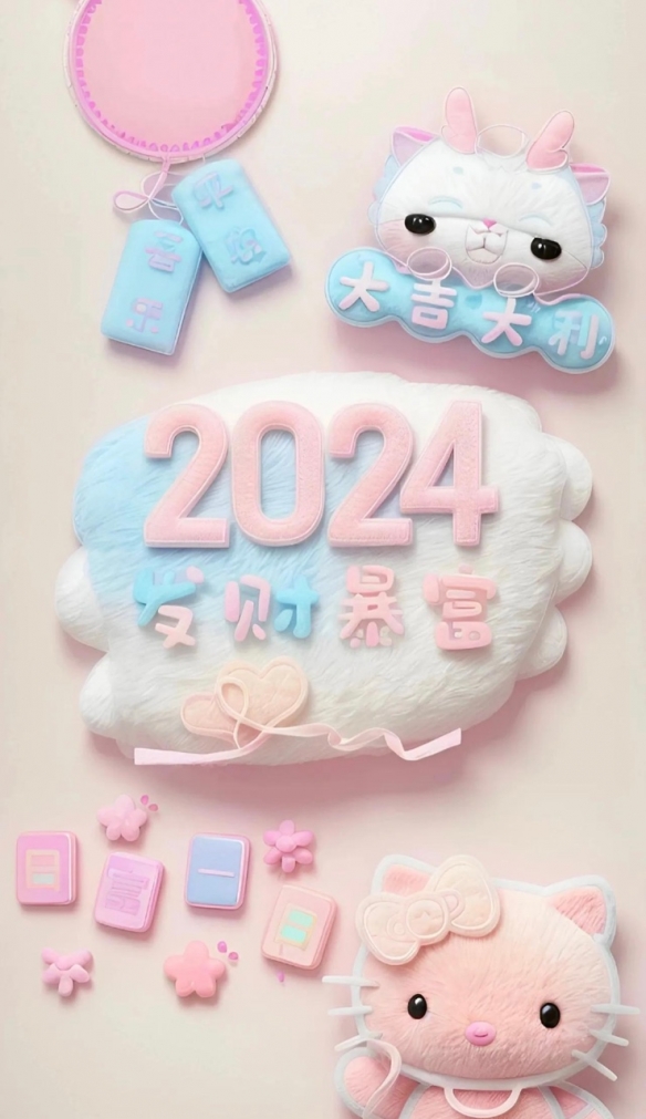 抖音2024跨年潮图