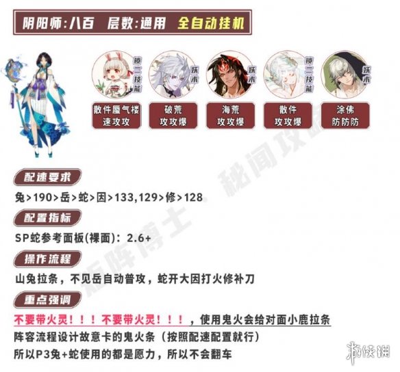 《阴阳师》小鹿男竞速攻略 小鹿男竞速阵容2023