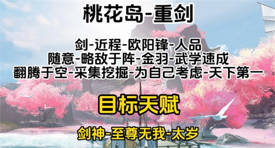 射雕手游金色天赋怎么点 射雕手游金色天赋选择攻略一览