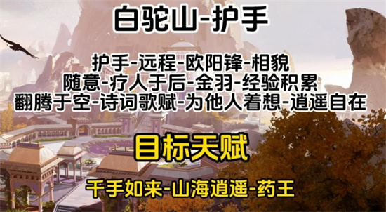 射雕手游金色天赋怎么点 射雕手游金色天赋选择攻略一览