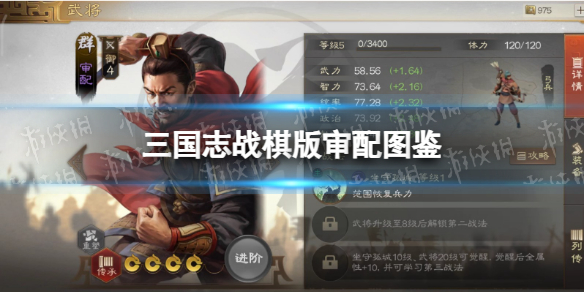 《三国志战棋版》审配武将图鉴 审配武属性战法搭配推荐