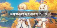 《原神》在常夜时调查池水怎么上去 在常夜时调查池水上去方法