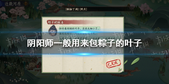《阴阳师》一般用来包粽子的叶子 包粽子的叶子不包括什么
