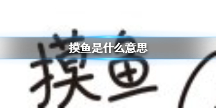 摸鱼是什么意思 摸鱼网络用语介绍