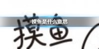 摸鱼是什么意思 摸鱼网络用语介绍