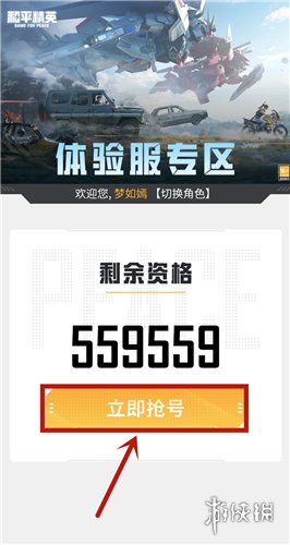 和平精英体验服申请入口